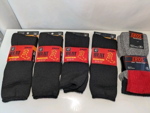 NWT Eros Heat Retainer thermal socks, 5 Packs