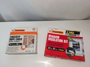 NIB Frost King weatherproofing products