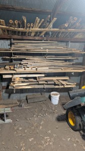 miscellaneous hardwood for furniture or building projects