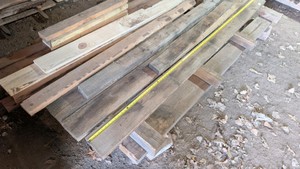 huge lot construction lumber longboards some 10 ft plus us miscellaneous hardwood maybe some pine
