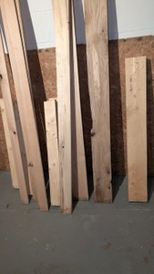 construction and hardwood lot air dried inside