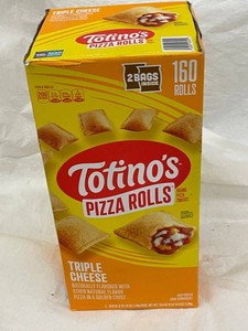 Totinos Triple Cheese Pizza Rolls 160-Count 2-Bag Box