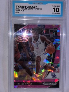 2020 Tyrese Maxey Rookie Card Graded 10