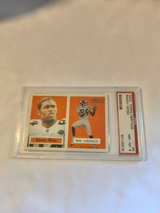 Randy Moss Card Graded PSA 8