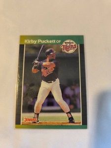 Kirby Puckett Card