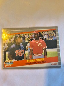 Kirby Puckett & Eric Davis card