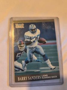 Barry Sanders card