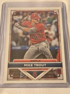 Mike Trout Topps Card