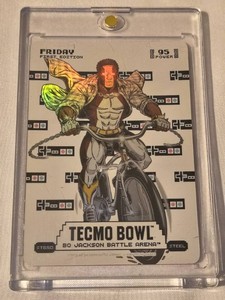 TECMO BOWL BO JACKSON CARD