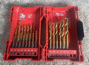 Milwaukee Shockwave Impact Duty Titanium Twist Drill Bit Set