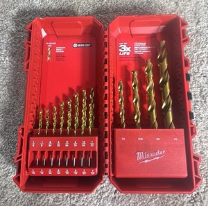 Milwaukee Thunderbolt Titanium Drill Bit Set