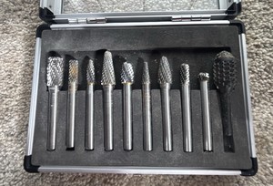 Tungsten Carbide Rotary Burr Set