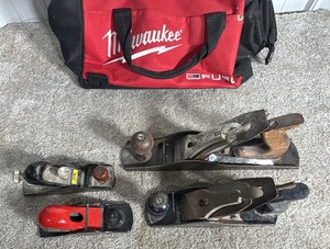 Lot of Four Planes and Milwaukee Bag