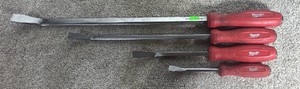 Milwaukee Pry Bar Set (4-Piece)