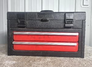 Stanley Portable 2-Drawer Toolbox - 18in x 11in x 10.5in