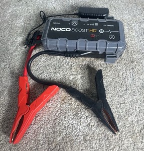 NOCO Boost GB70 2000A UltraSafe Jump Starter, 12V Lithium Battery Booster