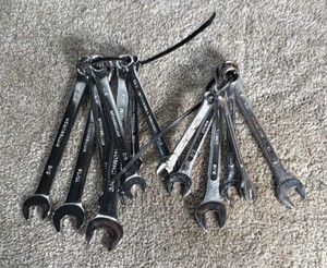 Two Sets of Standard Combination Wrenches