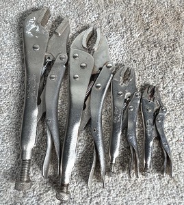 Lot of Four Vice Grips