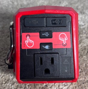 Milwaukee M18 18-Volt Lithium-Ion 175-Watt Powered Compact Inverter for M18 Batteries