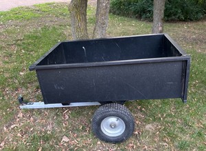 Tow-Behind Utility Dump Cart - 48in x 34x 14in