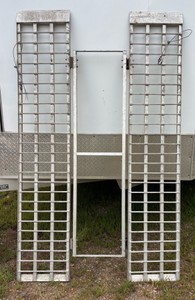 Aluminum Tri-fold Loading Ramp Set - Extended 83in x 50in