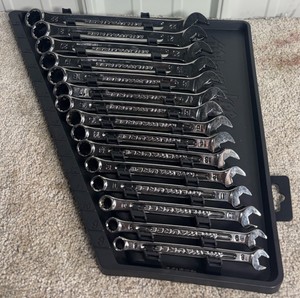 Milwaukee Combination Metric Wrench Mechanics Tool Set (15-Piece)