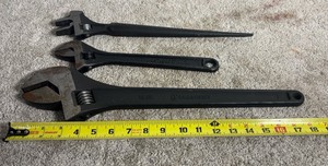 Lot of Crescent Adjustable Spud Wrenches
