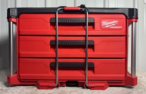 Milwaukee PACKOUT 22 in. Modular 3-Drawer Multi Drawer Toolbox with Metal Reinforced Corners