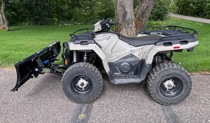 2022 Polaris Sportsman 570 ATV with 5ft Plow
