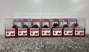 Lot of 7 Craftsmen Router Bits