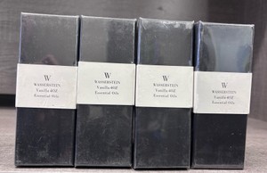 Lot of 4 Wasserstein Bottles 100% Pure & Undiluted Therapeutic Grade Vanilla Essential Oil (4 oz) - Total 16 oz