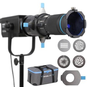 $389 NANLITE Bowens Mount Projection Attachment 25 -45  Optical Snoot Photography Kit Lens Modifier for Nanlite FS-300C300B FC-300B300C FC-500B500C Forza 300300B500500B Aputure 300DII 300C 300X 600D
