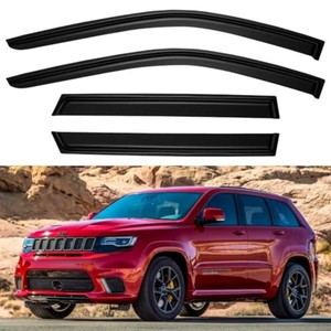 Window Visors Rain Guards for 2011-2021 Jeep Grand Cherokee