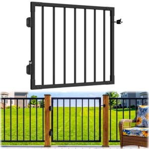 $150 3ft x 36in Aluminum Deck Gate Kit with Self Closing Hinges & Latch