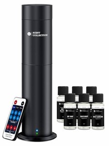 $120 Hotel Waterless Scent Diffuser with 6 Fragrance Oils Covers up to 700 Sq Ft