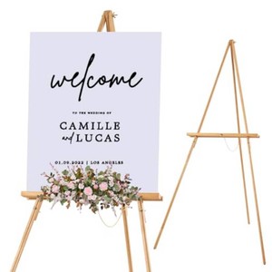 Falling in Art 65 A-Frame Wooden Tripod Easel Stand (Natural)