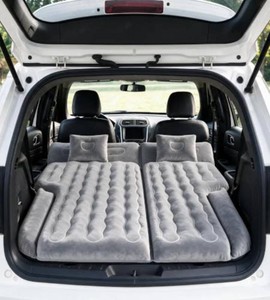 Umbrauto SUV Air Mattress for Car Camping, Leakproof & Quick Inflation Sleeping Airbed with Electric Pump, Fits Most Compact, Mid-Size & Full-Size SUV Trunks for Road Trip Travel
