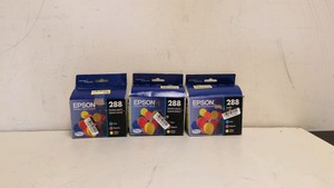 NEW EPSON PRINTER INK 288 3CT.