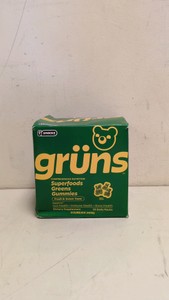 NEW GRUNS COMPREHENSIVE NUTRITION SUPERFOODS GREENS GUMMIES 35CT.