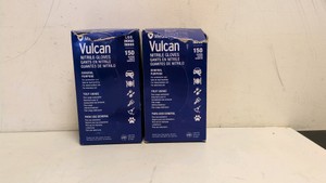 VULCAN NITRILE GLOVES SIZE LARGE 2 CT.