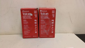 VULCAN NITRILE GLOVES SIZE MEDIUM 2 CT.