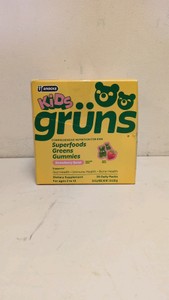 GRUNS COMPREHENSIVE NUTRITION FOR KIDS SUPERFOODS GREENS GUMMIES 35 CT.