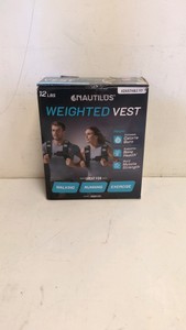 NAUTILUS WEIGHTED VEST 12LBS