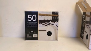 NEW 50 PACK RUBBERIZED HANGERS