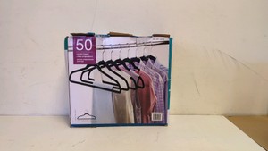 50 PACK NON-SLIP HANGERS