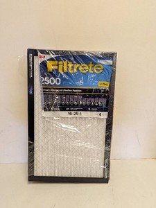 NEW 3M FILTRETE 2500 FILTERS 16x25x1 4PK