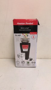 NEW AMERICAN STANDARD SLIM-LINE FOOD WASTE DISPOSER
