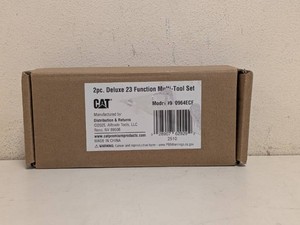 NEW CAT 2PC. DELUXE 23 FUNCTION MULTI TOOL SET