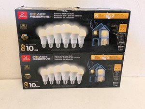 (2) NEW GLOBE POWER RESERVE BULBS 6PK