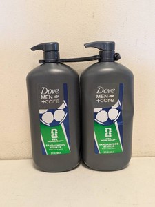 NEW DOVE MENS CARE BODYWASH SANDALWOOD STRIKER 2PK